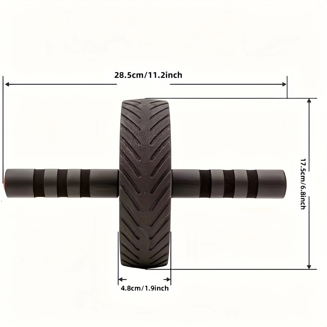 Silent Dual-Wheel Ab Roller - Image 3