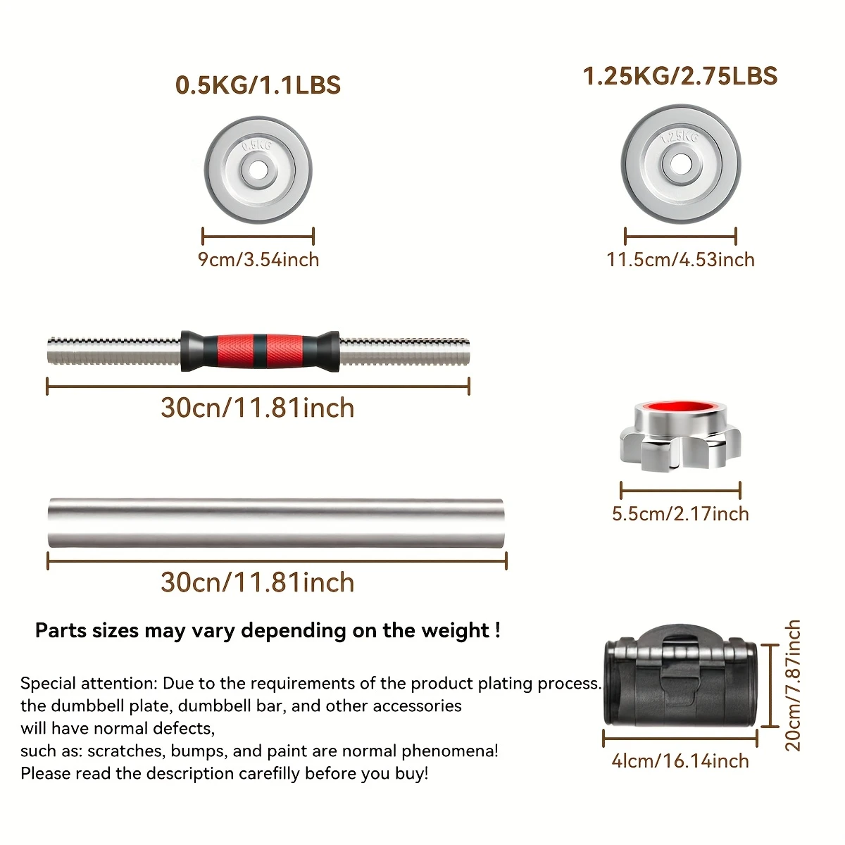 Pj Fitness Dumbbell Set - Image 2