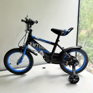 Black and Blue Kids' Bicycle